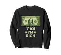 Cool Rich Style Graphic Tee shirt, Yes I'm Rich, Rich Felpa