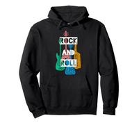 Cool Rock & Roll Music Make Some Noise Musical Instruments Felpa con Cappuccio