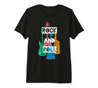 Cool Rock & Roll Music Make Some Noise Musical Instruments Maglietta Premium