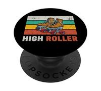 Cool Roller Disco Retro Party 70s and 80s High Roller PopSockets PopGrip Adesivo