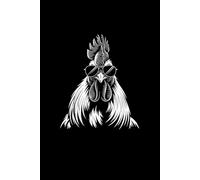 Cool Rooster Notebook - Funny Chicken Journal with Sunglasses - 100 Lined Pages - Farm Animal Gift Idea for Men, Women, Teens & Chicken Lovers