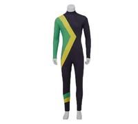 Cool Runnings Jamaica Bobsleds Cosplay Body Halloween Anime Costume Un Pezzo Anime Roleplay Fancy Outfits Tuta