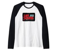 Cool Safe and Sound Costume per adulti e bambini Maglia con Maniche Raglan