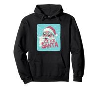 Cool Santa con Ice Ice Santa per Naughty Christmas Felpa con Cappuccio