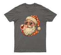 Cool Santa Heart Occhiali da Sole T-Shirt Unisex Regalo Retrò Stagionale...