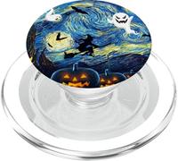 Cool Sarcastic Vincent Van Gogh The Starry Halloween Night PopSockets PopGrip per MagSafe