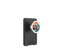 Cool Sasquatch sulla tavola da surf Surf onde tropicali del tramonto PopSockets PopWallet per MagSafe