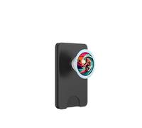 Cool Sasquatch sulla tavola da surf Surf onde tropicali del tramonto PopSockets PopWallet per MagSafe