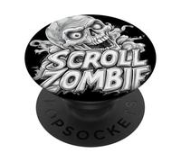 Cool Scroll Generation con Zombie Head Costume PopSockets PopGrip Adesivo
