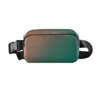 Cool Serenity - Marsupio alla moda per donne e uomini, grande capacità, da viaggio, per lo shopping e la corsa, Smeraldo, 1 size