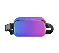Cool Serenity - Marsupio alla moda per donne e uomini, grande capacità, da viaggio, per lo shopping e la corsa, Crepuscolo cosmico, 1 size