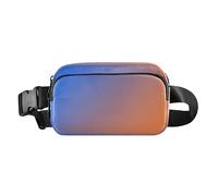 Cool Serenity - Marsupio alla moda per donne e uomini, grande capacità, da viaggio, per lo shopping e la corsa, Mandarino Cobalto, 1 size