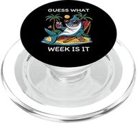 Cool Shark 2025 Settimana Indovina che settimana è divertente amante degli squali PopSockets PopGrip per MagSafe