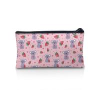 Cool Shark - Astuccio portatile per bambini, multifunzione, grande capacità, per studentesse e ragazze, regalo per il rientro a scuola, Fragole Koala, 8.8"x1.7"x4.1", Set di zaini per la scuola