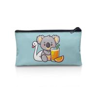 Cool Shark - Astuccio portatile per bambini, multifunzione, grande capacità, per studentesse e ragazze, regalo per il rientro a scuola, Carino Koala Duck, 8.8"x1.7"x4.1", Set di zaini per la scuola