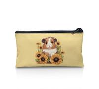 Cool Shark - Astuccio portatile per bambini, multifunzione, grande capacità, per studentesse e ragazze, regalo per il rientro a scuola, Girasole per criceti, 8.8"x1.7"x4.1", Set di zaini per la scuola