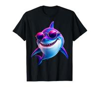 Cool Shark Funny Shark Amante degli Animali dell'Oceano Squalo Marino Maglietta
