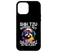 Cool Shih Tzu con occhiali da sole per gli amanti dei cani Custodia per iPhone 12 Pro Max