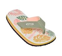 COOL shoe corp. Eve, Infradito Donna, Fiori, 37/38 EU Larga