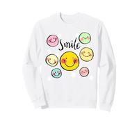 Cool Silhouette Happy Smile Face Illustration Graphic Design Felpa