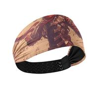 Cool Skeleton Musicisti Stile Scuro Antiscivolo Fascia Titolare Elastico Sudato Fasce per Trucco Atletico Sport Uso quotidiano Basket