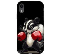 Cool Skunk per gli amanti del pugile e dello sport Custodia per iPhone XR