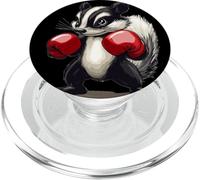 Cool Skunk per gli amanti del pugile e dello sport PopSockets PopGrip per MagSafe