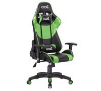 COOL SMARTPHONES & TABLETS ACCESSORIES Poltrona Gaming Premium Cool Tucson Nero-Verde, Grande