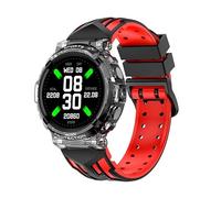 Cool Smartwatch Clever Silicone Nero (Chiamate Salute, Sport), Nero, Mediano