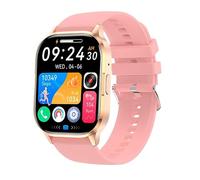 Cool Smartwatch Delta Silicone Rosa (Amoled, Chiamate, Salute, Sport), Rosa, Grande