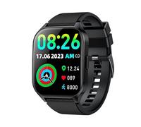 Cool Curved Bluetooth 49mm AMOLED Nero IP67 SpO2 Cardiofrequenzimetro Monitor Sonno