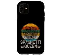 Cool Spaghetti Art Per Donne Ragazze Cibo Italiano Pasta Amante Custodia per iPhone 11