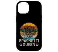 Cool Spaghetti Art Per Donne Ragazze Cibo Italiano Pasta Amante Custodia per iPhone 14