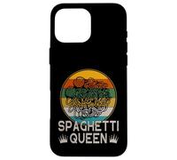 Cool Spaghetti Art Per Donne Ragazze Cibo Italiano Pasta Amante Custodia per iPhone 16 Pro Max