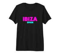 Cool Spain Ibiza Island Illustration Novelty Graphic Designs Maglietta Premium