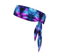 Cool Star River Print Bandane per la testa, unisex, fascia per capelli da allenamento, fascia per il sudore atletica per tennis, corsa, yoga