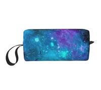 Cool Star River Print - Trousse imbottita in schiuma per cosmetici, semplice e leggera, per risparmiare spazio