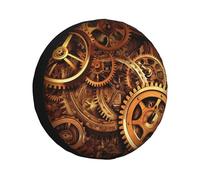 Cool Steampunk Gears Copertura della ruota di scorta Impermeabile Antipolvere Auto Protezioni Ruota di Scorta Portatile Copertura Universale Misura per RV SUV