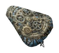 Cool Steampunk Gears - Coprisedile per bicicletta, impermeabile, con coulisse, per pioggia, neve, polvere, per mountain bike, bici da strada