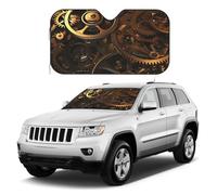 Cool Steampunk Gears, parasole per parabrezza dell'auto, pieghevole, riflettore anteriore, parasole universale, adatto per auto, SUV, camion, mantiene fresco il tuo veicolo