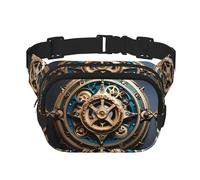 Cool Steampunk Gears Pattern trendy fashion marsupio unisex viaggio sport messenger bag