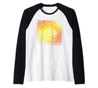 Cool Steel Pan Art di Splats per Panista Batteristi Maglia con Maniche Raglan