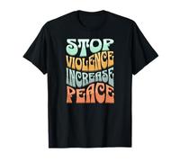 Cool Stop alla violenza Aumenta la Pace Maglietta