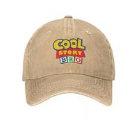 Cool Story, Bro Cappellini da Baseball Snapback Cappelli in Denim Lavato Cassetta Regolabile All'aperto Streetwear Baseball Cappello da Cowboy Uomo Donna Regalo Moda Cotone Stampato