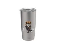 Cool Stylish Classy Teddy Bear Graphic Tees & Cool Designs Bicchiere termico in acciaio inox doppia parete