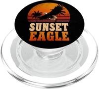 Cool Sunrise Aquila con palme Costume PopSockets PopGrip per MagSafe