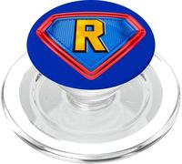 Cool Super R Alphabet Cute Initial Monogram Letter R Graphic PopSockets PopGrip per MagSafe
