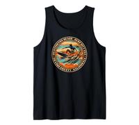 Cool Surf City USA, Huntington Beach, California Surfer Vibe Canotta