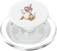 Cool T-Rex Party Dino Celebration Occhiali da sole PopSockets PopGrip per MagSafe