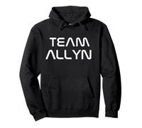 Cool: Team Allyn First Name Show Support, Be On Team Allyn Felpa con Cappuccio